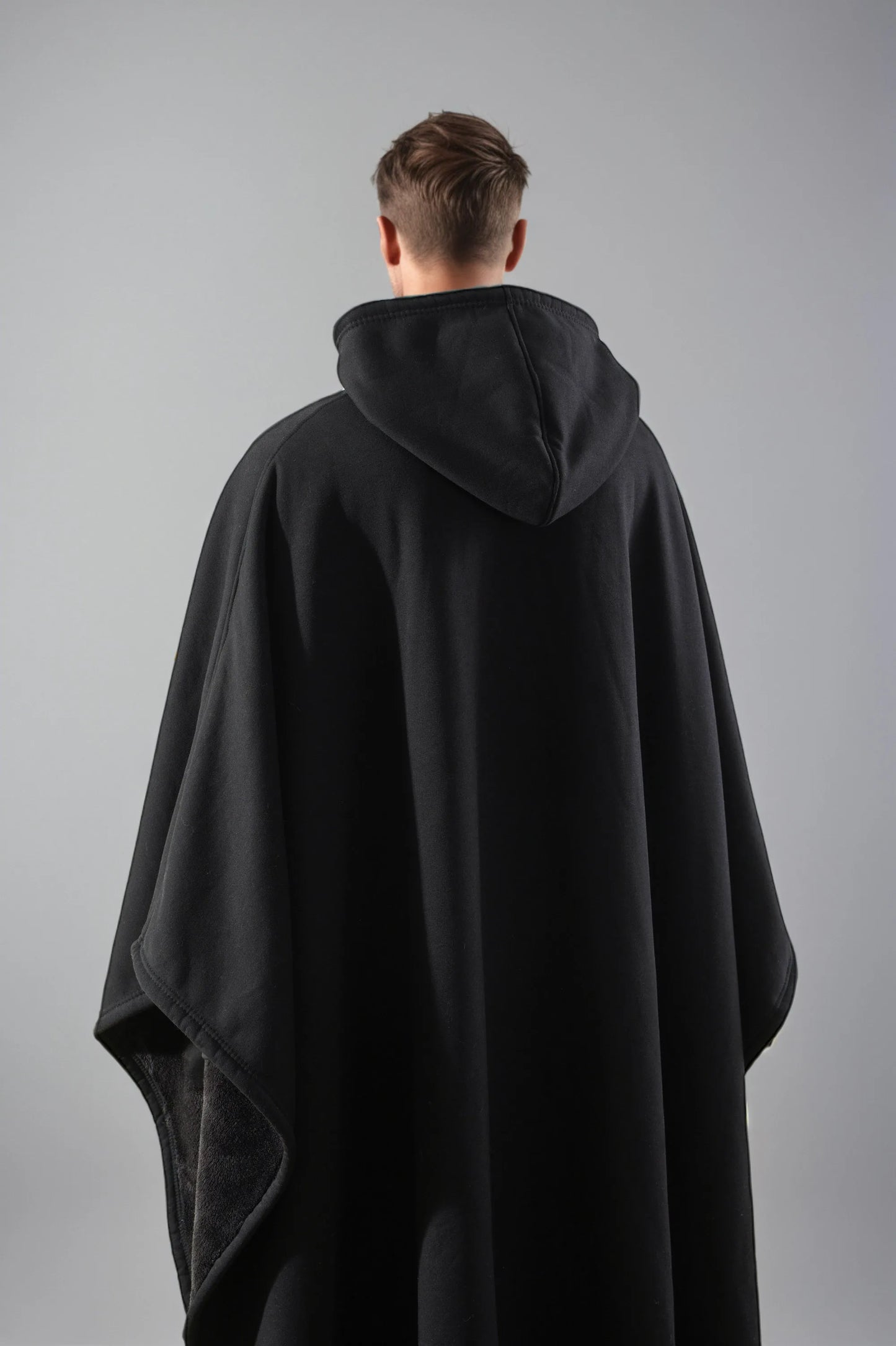 AURVIA™ CozyCape – Cape Cocoon Doublée à Capuche Ultra-Douce