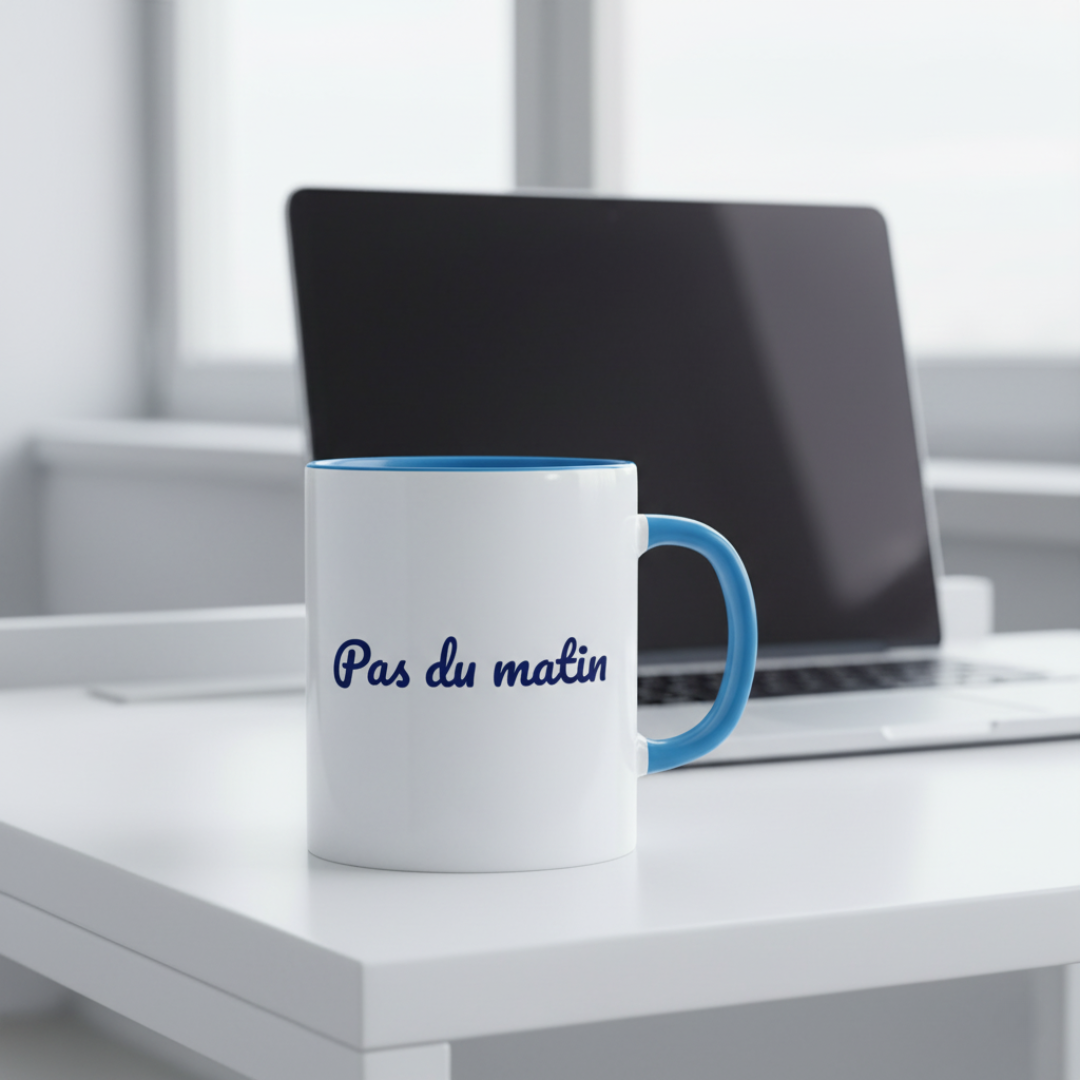 Mug "Pas du matin"