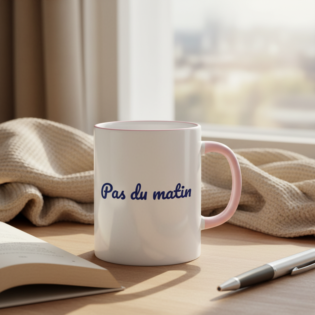 Mug "Pas du matin"