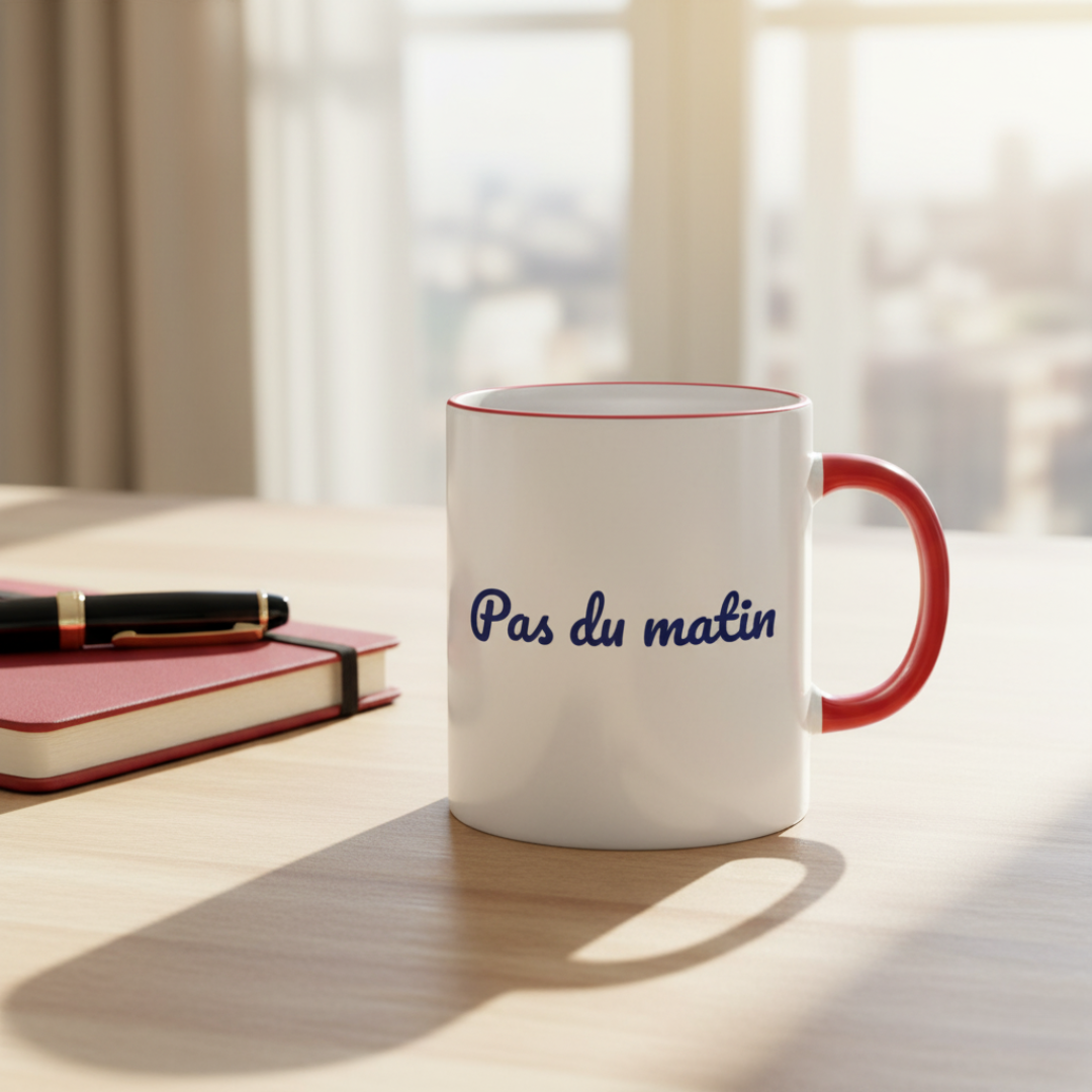 Mug "Pas du matin"