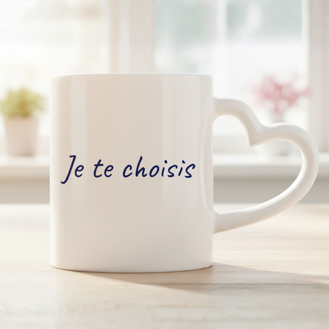 Mug "Je te choisis"