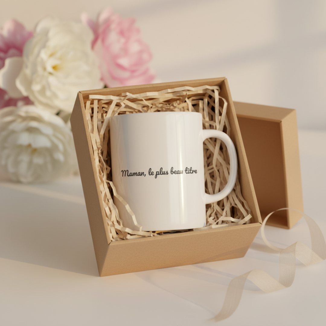 Mug "Maman, le plus beau titre"