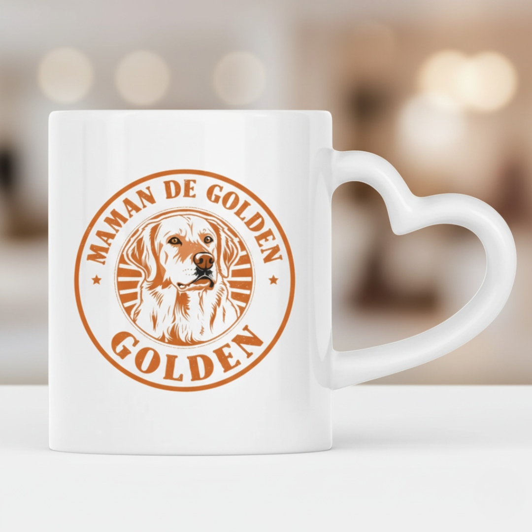 Mug pour les Mamans de Golden Retriever