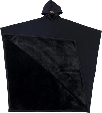 AURVIA™ CozyCape – Cape Cocoon Doublée à Capuche Ultra-Douce