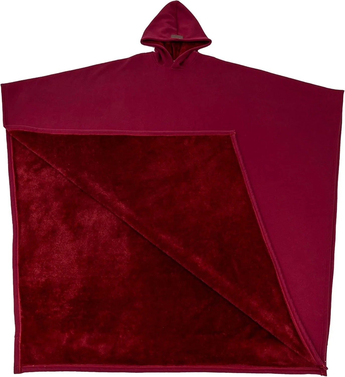 AURVIA™ CozyCape – Cape Cocoon Doublée à Capuche Ultra-Douce