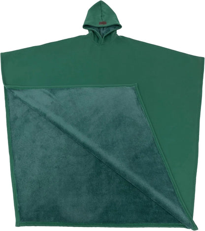 AURVIA™ CozyCape – Cape Cocoon Doublée à Capuche Ultra-Douce