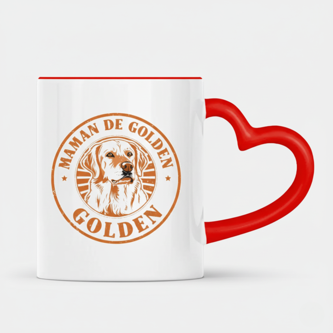 Mug pour les Mamans de Golden Retriever