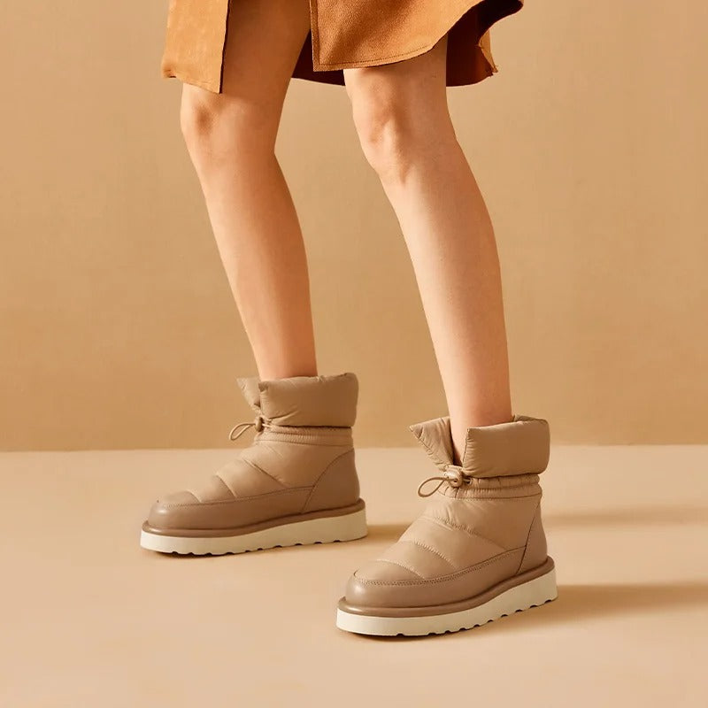 Aurvia™ SNØ Boots – Bottines Hiver Premium à Isolation Thermique & Design Minimal