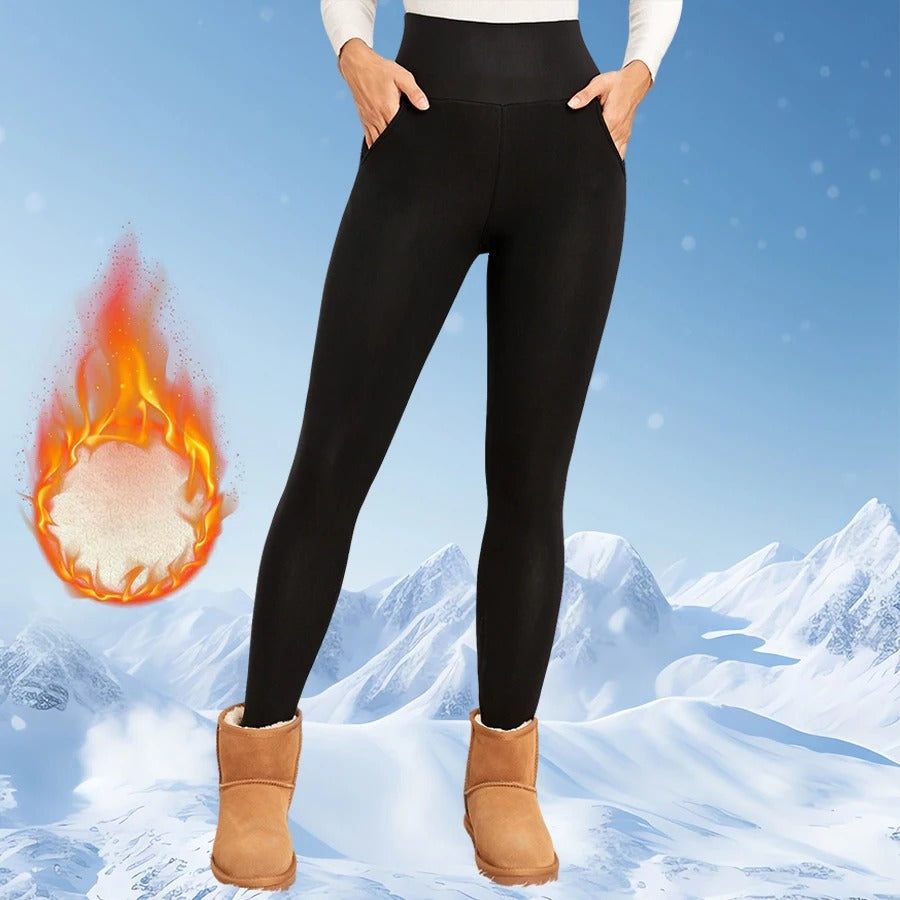 Legging ThermoFleece™ – Chaleur & Élégance pour l’Hiver