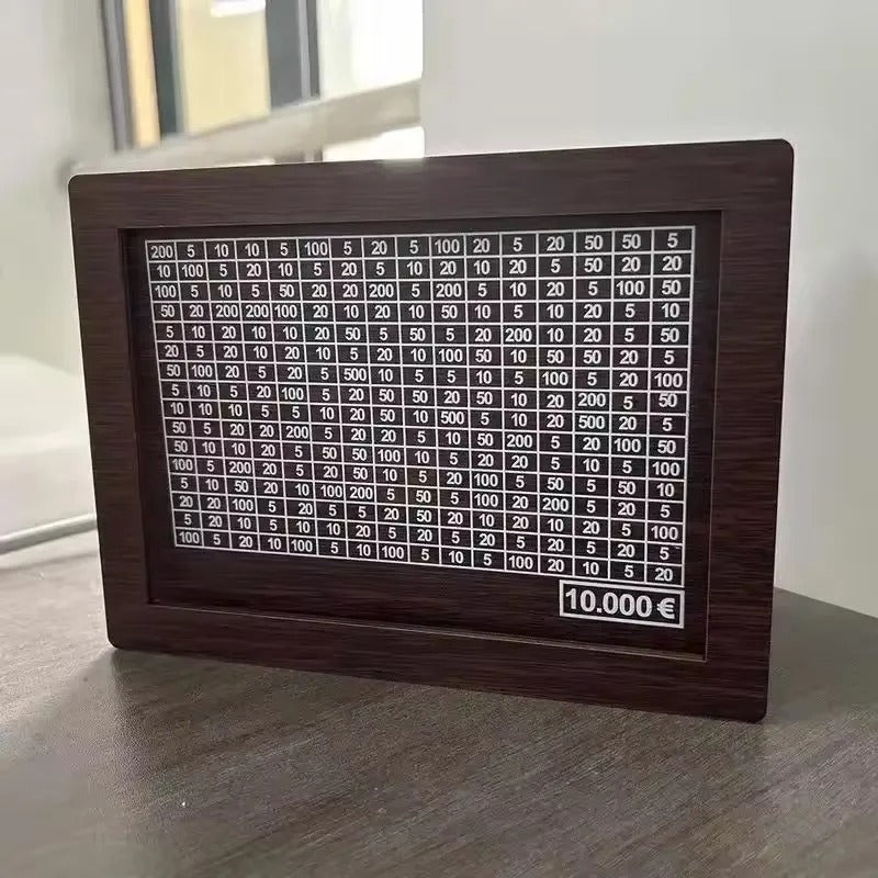 Tirelire Challenge 10K – L’outil visuel pour atteindre vos objectifs financiers