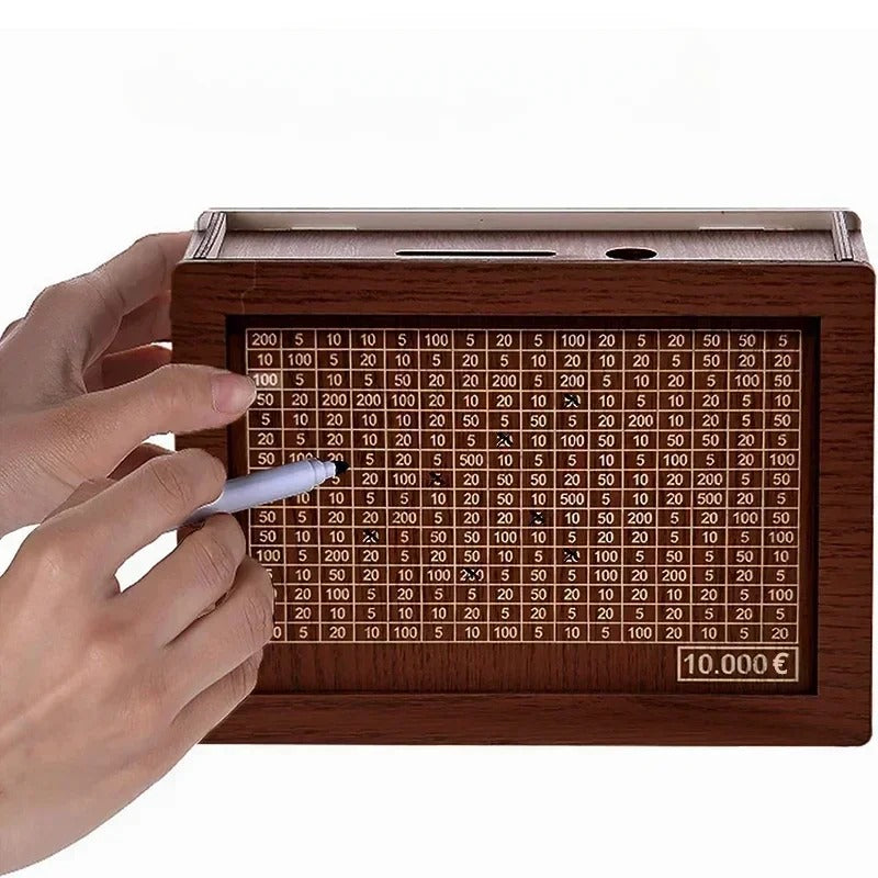 Tirelire Challenge 10K – L’outil visuel pour atteindre vos objectifs financiers