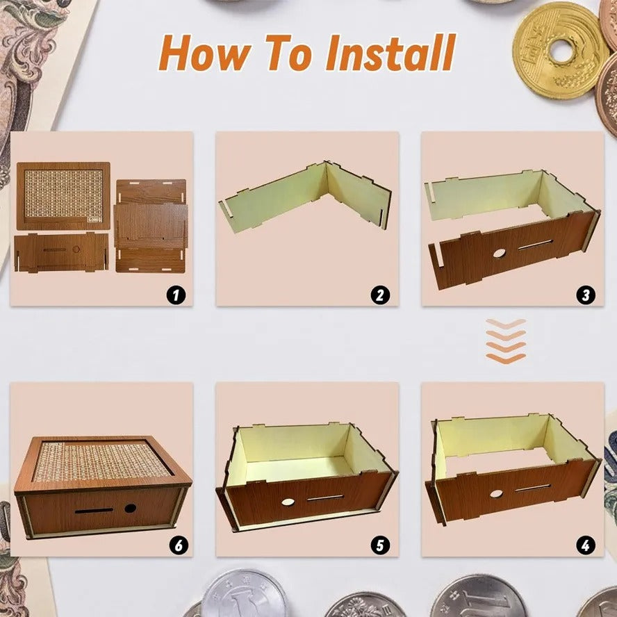 Tirelire Challenge 10K – L’outil visuel pour atteindre vos objectifs financiers