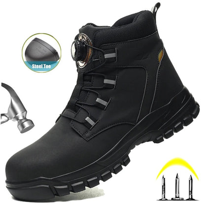 Bottes TitanSteel – Sécurité extrême & résistance à toute épreuve