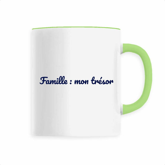 Mug "Famille : mon trésor"